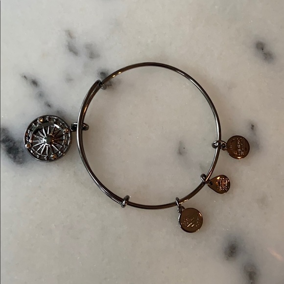 Alex and Ani Cosmic Balance Charm Bangle - Picture 3 of 6